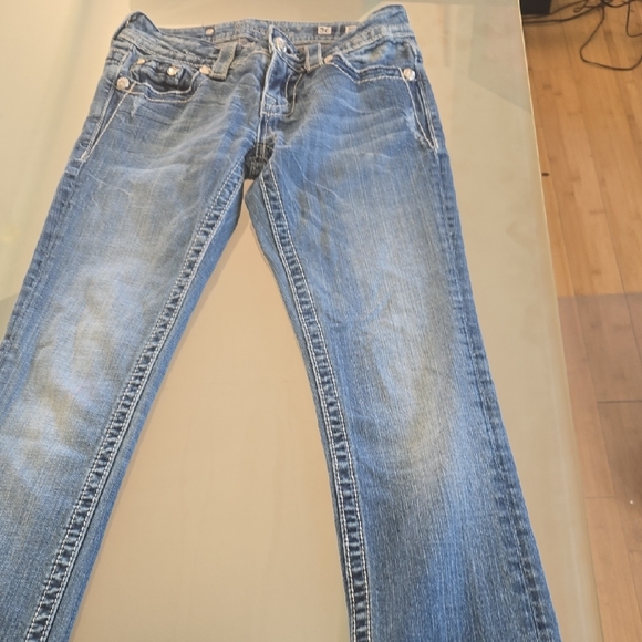 Miss Me Denim Jeans with Silver Embroidery - Picture 11 of 13